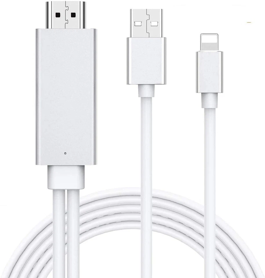 Handy zu HD Adapter 1080 P HDTV Digital AV Adapter USB 2.0 HD Kabel K7S5 - Bild 1 von 1