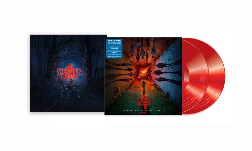 STRANGER THINGS 4 - OST - 2LP / Red Vinyl (Kate Bush) (2022) - Bild 1 von 1