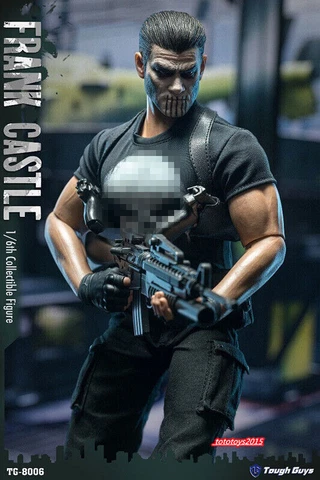 Tough Guys 1/6 The Punisher Frank Castle TG-8006 12'' Male Full Action Figure Cover