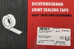 6m WÜRTH Multifunktions-Dichtungsband 66 7-15                 Preise pro Band - Bild 1 von 2