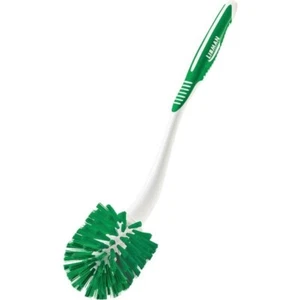 (6)-Libman 19.25 In. Angled Toilet Bowl Brush with rubber grip Model: 1020 - Picture 1 of 1