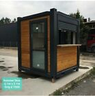 Modularer umgebauter Containerkiosk tragbare Sicherheit Zuhause 2,1 m x 2,1m Pfandgebühr