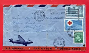 CANADÁ - 1952 - Carta de correo aéreo desde Toronto Ontario a Main Lead Victoria - Imagen 1 de 2