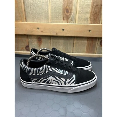 Женские кроссовки Vans модель Old Skool с принтом зебра размер 9 США - Изображение 1 из 4