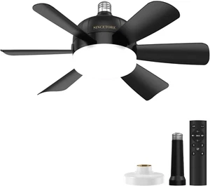 Ceiling Fans with Lights,18" Low Profile Ceiling Fan with Lights Remote Control, - Picture 1 of 12