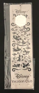 NEW DISNEY WISH VACATION CLUB MEMBERSHIP MAGIC METAL BOOKMARK AND STENCIL - Picture 1 of 6
