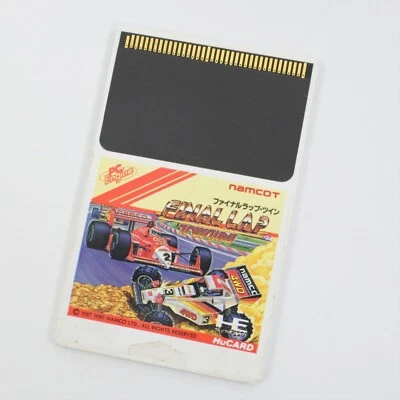 PC Engine Hu FINAL LAP TWIN Card Only pe - Image 1 of 2