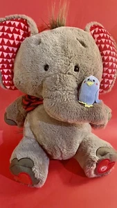 Hallmark Sweet Singing Elephant Plush W Bird You Are My Sunshine Stuffed Toy Sof - Picture 1 of 9