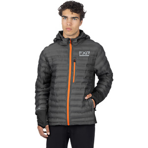 New FXR Men's Podium Hybrid Quilted Hoodie - Multiple Colors, Multiple Sizes