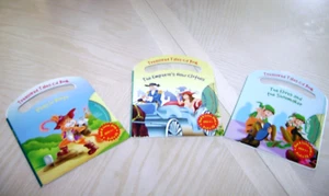 Treasured Tales 3 Fairy Tale Books CDs Puss In Boots The Elves & The Shoemaker.. - Picture 1 of 2