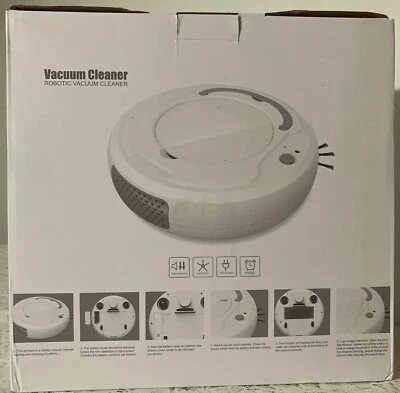 机器人吸尘器 OB8 无绳带充电器线 - 白色 全新带盒 — 第 1/4 张图片