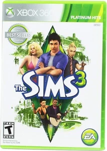 The Sims 3 (Platinum Hits) Xbox 360 (Brand New Factory Sealed US Version) Xbox 3 - Picture 1 of 2