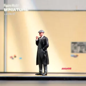 1/87 Tommy Shelby Scene Prop Minitures Figures Doll For Cars Vehicles Model Toy - Picture 1 of 7