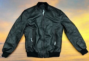 Bolvaint Paris Gaspard Lambskin Moto Jacket – Men’s Small - Picture 1 of 14