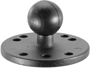 Placa adaptadora redonda iBOLT 25 mm / 1 pulgada AMPS de metal - Imagen 1 de 2
