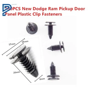 100 Door Panel Plastic 6503709 Clip Fasteners For Chrysler Dodge Ram Pickup - Picture 1 of 16