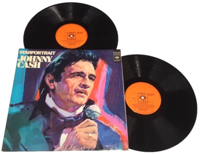 Johnny Cash "Starportrait" 1972 Aust 1st.Press EX+++ Double Vinyl LP - Image 1 of 4
