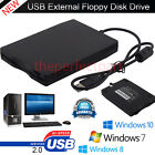 3.5” USB 2.0 Data External Floppy Disk Drive 1.44MB For Laptop PC Win 7/8/10 Mac