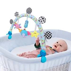 Travel Arch Bassinet Mobile Toys for Infant & Toddlers,Clip on Stroller Toy C... - Picture 1 of 9