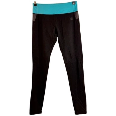 Leggings Kyodan Largo Completo Reflectantes Bloques de Color Correr Entrenamiento Gimnasio Logo Y2K Foto 1 de 4