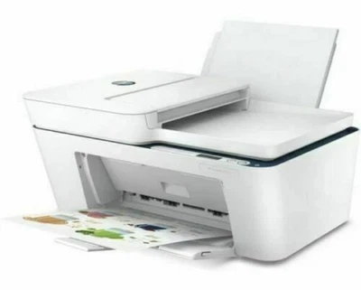 HP DeskJet Plus 4130e All-in-One Wireless Inkjet Printer 910 pages FREE Postage - Image 1 of 3