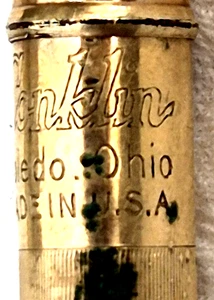 "CONKLIN .../GOLD FILLED...*Tanlac-The World's Famous Tonic" Working Mech Pencil - Picture 1 of 24