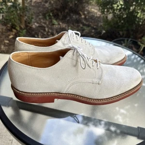 Mansfield handgefertigte Schuhe elfenbein creme Wildleder Leder Schuhgröße 9 1/2 - 9,5 - Bild 1 von 13