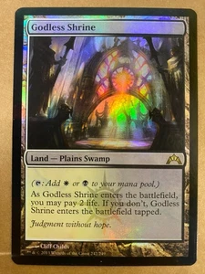 MTG 1x FOIL Godless Shrine # 242 Gatecrash Modern Magic the Gathering Card x1 LP - Picture 1 of 1
