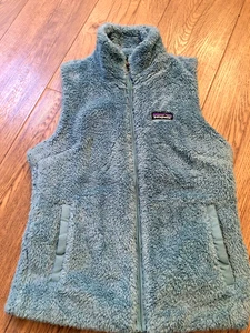 Patagonia Los Gatos Weste Sherpa Fleece Full Zip Taschen Damen Med Outdoor  - Bild 1 von 6