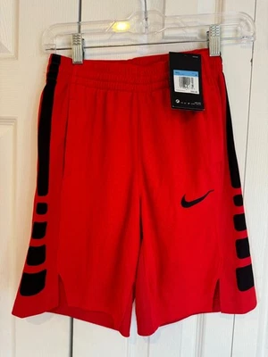 NEW NIKE Dri-Fit Basketball Shorts Red & Black Boys Size Medium AT3072-857 - Image 1 of 4