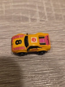 1987 Vintage Galoob Micro Machines - Farrari 308 Car Yellow And Pink Rare - Picture 1 of 6