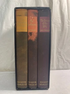 1965 The Lord of the Rings J. R. R. Tolkien Revised Ed Box Set Houghton Mifflin - Imagen 1 de 16