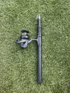 Fishing Rod and Reel Set Telescopic Travel 5ft Rod - Picture 1 of 7