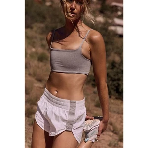 Neu Free People Movement Trail Angel rosa Quart Kombi lila Shorts Damen Gr. L - Bild 1 von 8