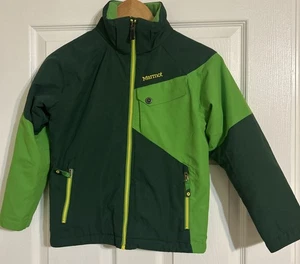 Vintage Marmot Jugend Jacke grün/limettengrün Gr. S 6/7 - Bild 1 von 12