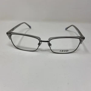 IZOD EYEWEAR IZ 2091 GRIGIO CRISTALLO 56-17-150 CERNIERA FLESSIBILE OCCHIALI 143O - Foto 1 di 8