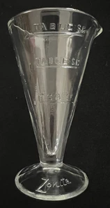 Vintage Zonite Glass Apothecary Measuring Beaker W/Spout - Picture 1 of 5
