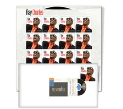 Ray Charles Pane of 16 Forever Stamps & DCP 2013 Scott #4807 - Image 1 of 3