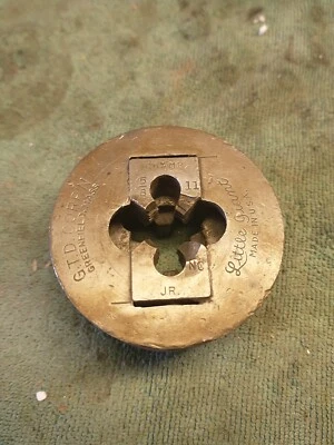 5/8" NC 11 Little Giant Pipe Threader Die Head 2 3/4" USA 1D - Image 1 of 4