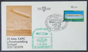 Germany - Cover 1978 - 50th anniversary of Zeppelin 127 flight to USA - Picture 1 of 2