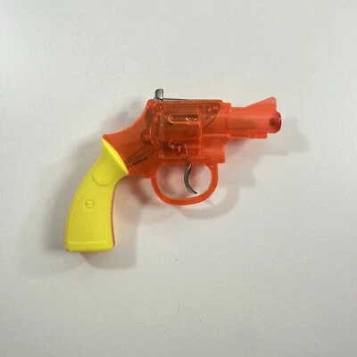 Tootsie Toy 12 Shot "Jackal" Die Case Metal Ring Cap Gun - Red Fake Gun - Image 1 of 4
