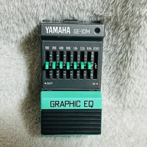 Yamaha GE-10M Graphic Equalizer Guitar Effect Pedal 7Band EQ - Picture 1 of 12
