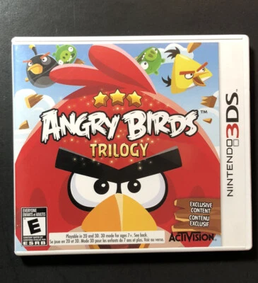 Angry Birds Trilogy (3DS) USED - Image 1 of 4