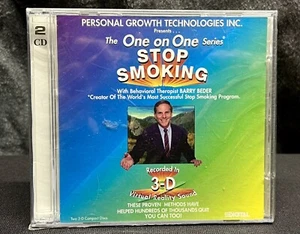 ONE ON ONE SERIES STOP SMOKING W/ BEHAVIORIAL THERAPIST BARRY BEDER 2 CD - Picture 1 of 2