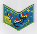 2007 Patch contingent Jamboree Scout Mondial BELGIQUE / SCOUTS BELGES