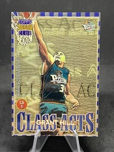 1997 Topps Stadium Club NBA Class Acts Grant Hill/Christian Laettner CA5 Duke - Picture 1 of 4