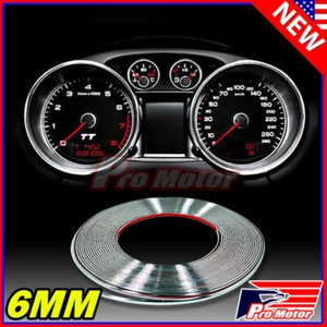 6mm 3m Chrome Molding Trim Exterior Interior Decorative Flexable Strip Roof 2019 - Picture 1 of 2