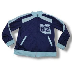 Ugly Shirt Jacket Size Large Track Jacket Retro Look All Stars 82 Graphic Print - Picture 1 of 6