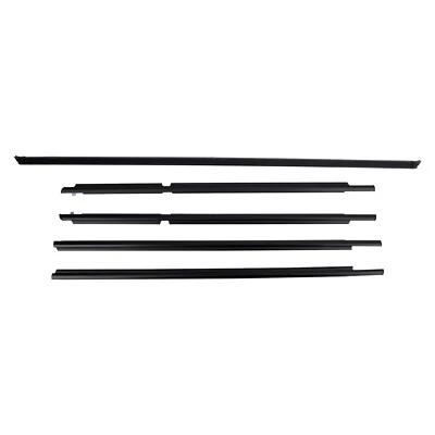 Juego de 5 bandas de intemperie de moldura de cinturón exterior para Toyota 4Runner 2003-2009 68163-35030 Foto 1 de 4