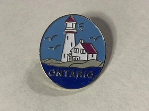 Frontenac Islands Ontario Canada - Lighthouse - Nine Mile Point - Lapel Pin - Bild 1 von 3